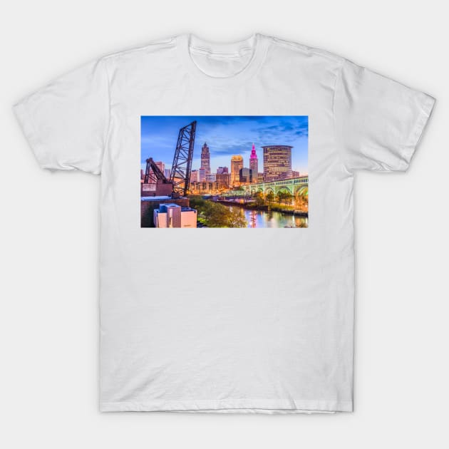 Cleveland Skyline T-Shirt by Blank Canvas CLE